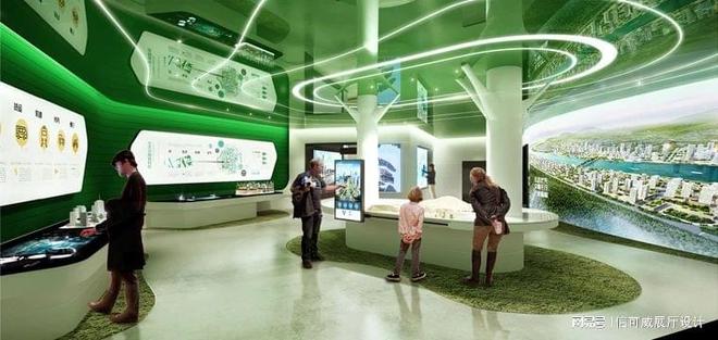 装修价格-深圳信可威OG网站公司展厅设计(图1)