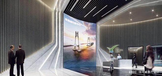 装修价格-深圳信可威OG网站公司展厅设计(图2)